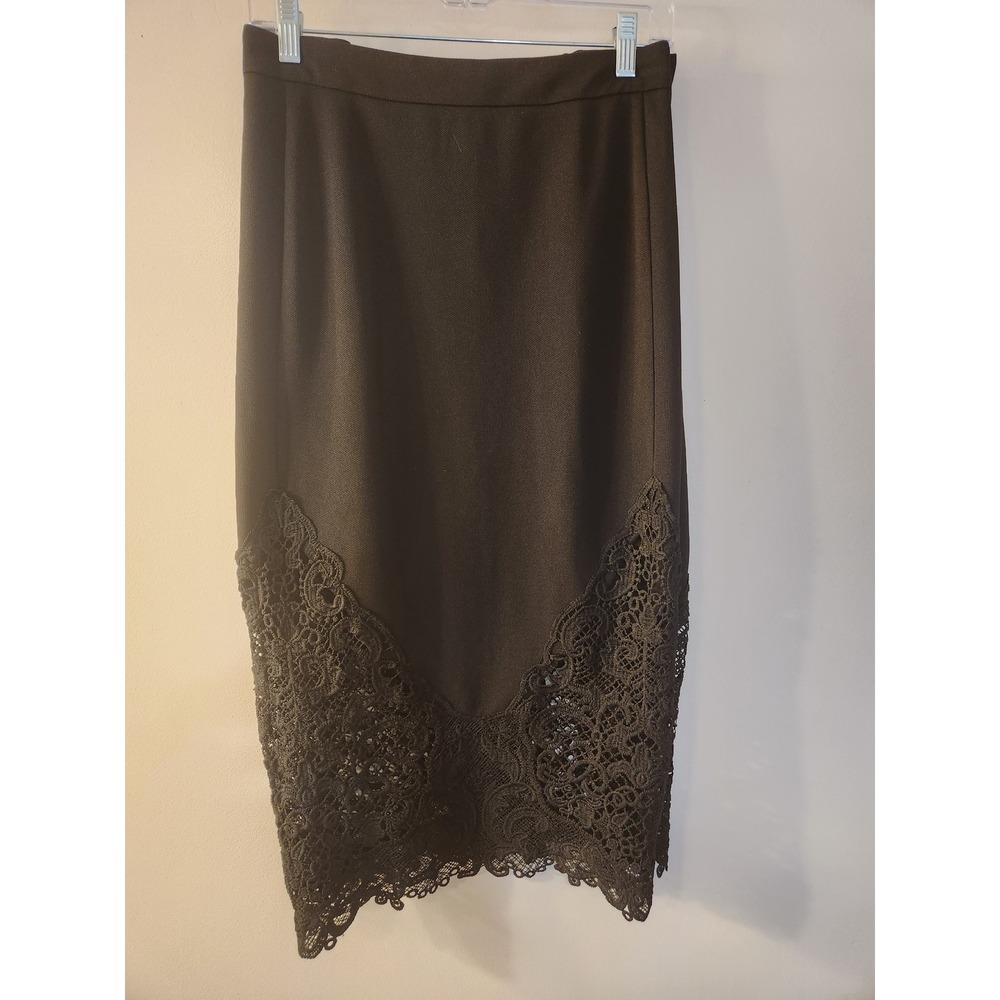 NWT City Chic Lace Affair Scalloped Skirt XXL 24W Romantic Whimsigoth Witchy